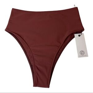 NWT Ellejay Swimwear Brown Bikini Bottom XS